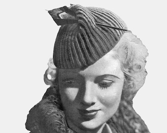 Gebreide mutsen. Bijenkorf. Paton & Baldwins nr. 3157. PDF-download