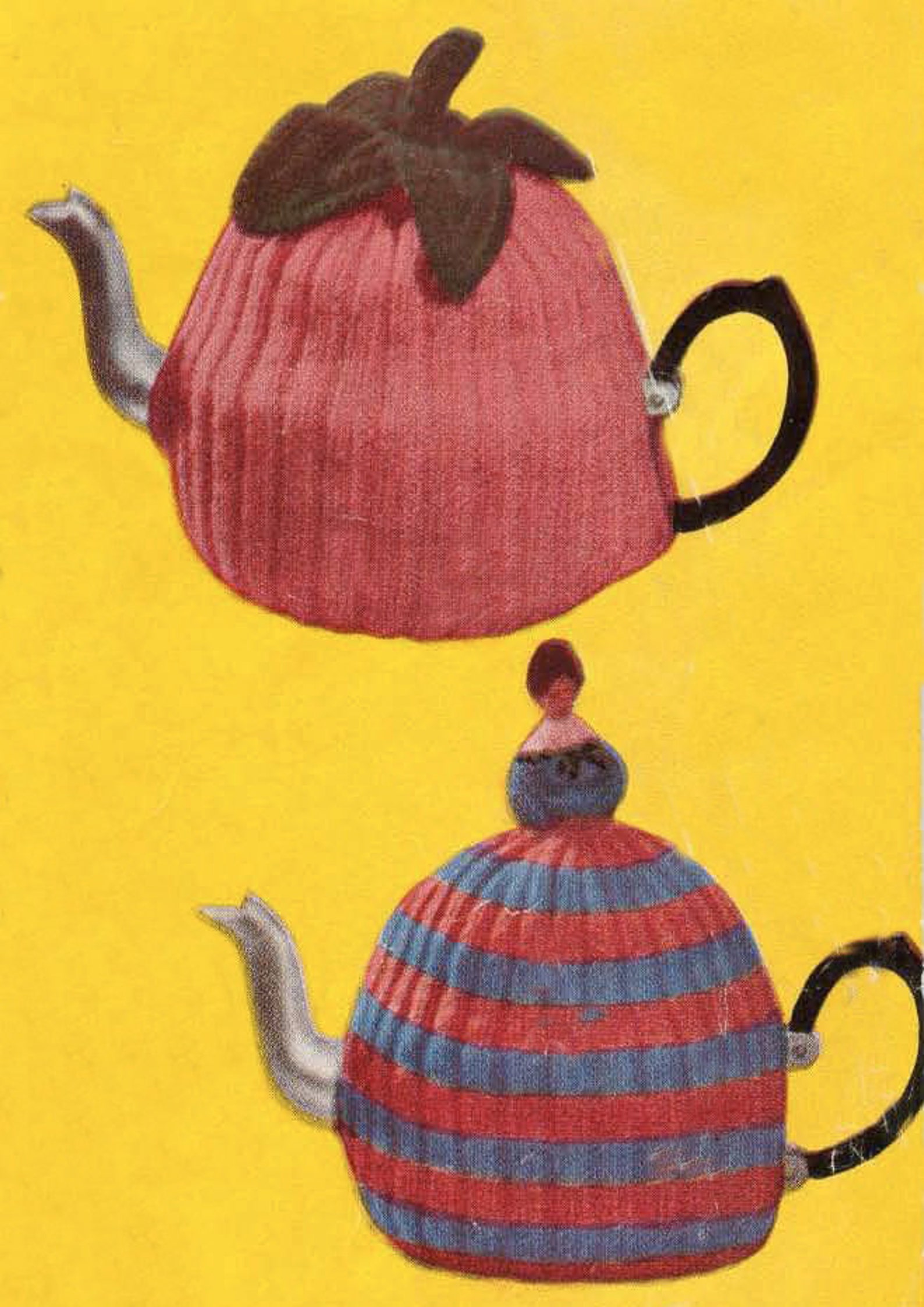 6 Tea Cosies Digital Knitting Pattern Etsy