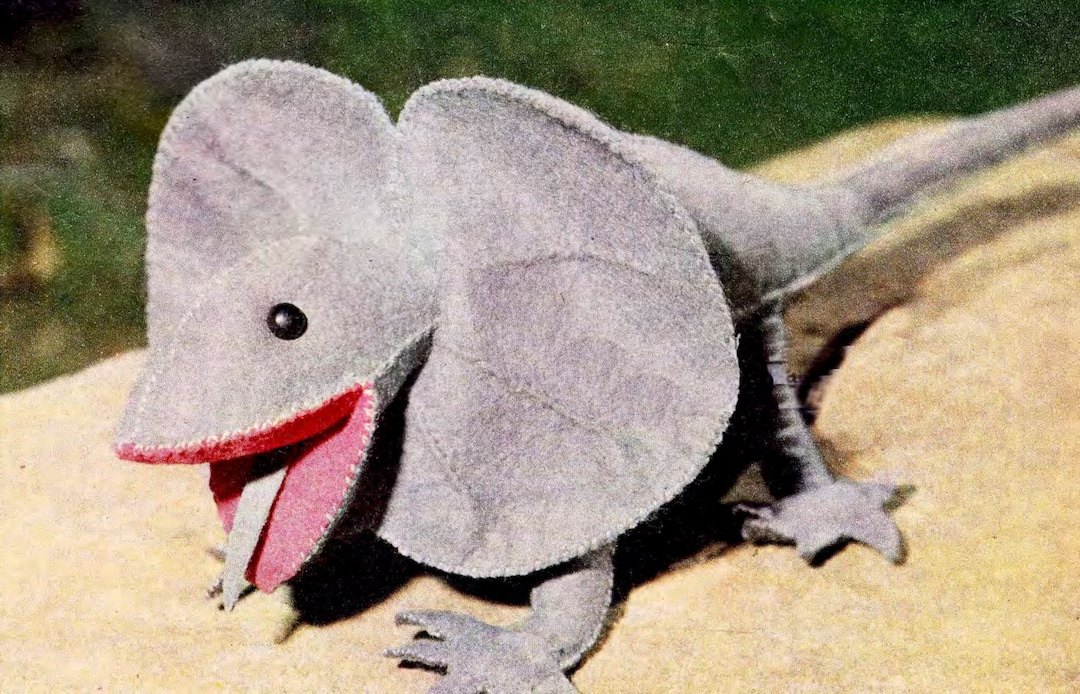 Frilled Lizard: Digital Sewing Pattern