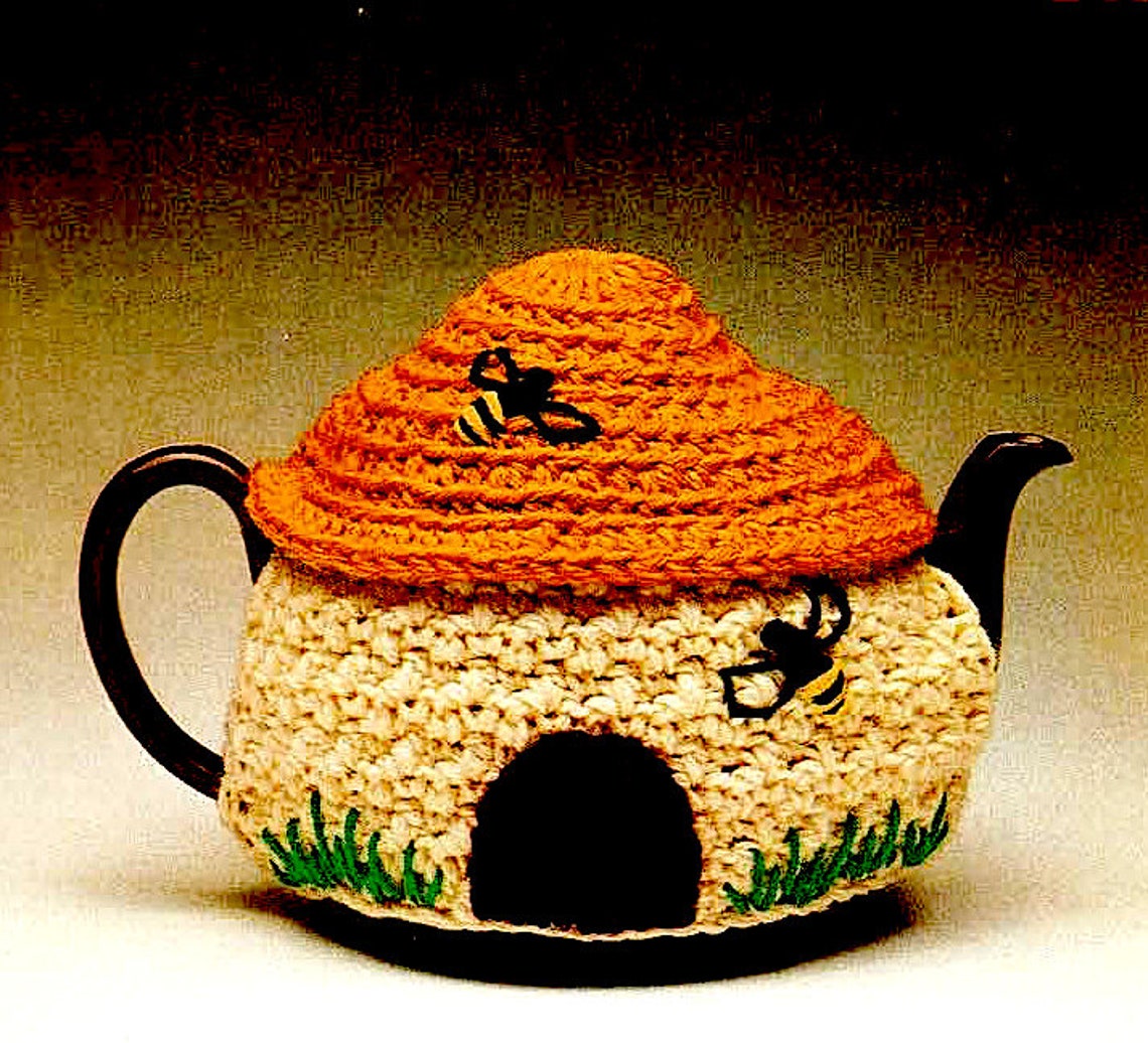 Beehive Tea Cosy Crochet Pattern Handmade Gift Beehive Etsy