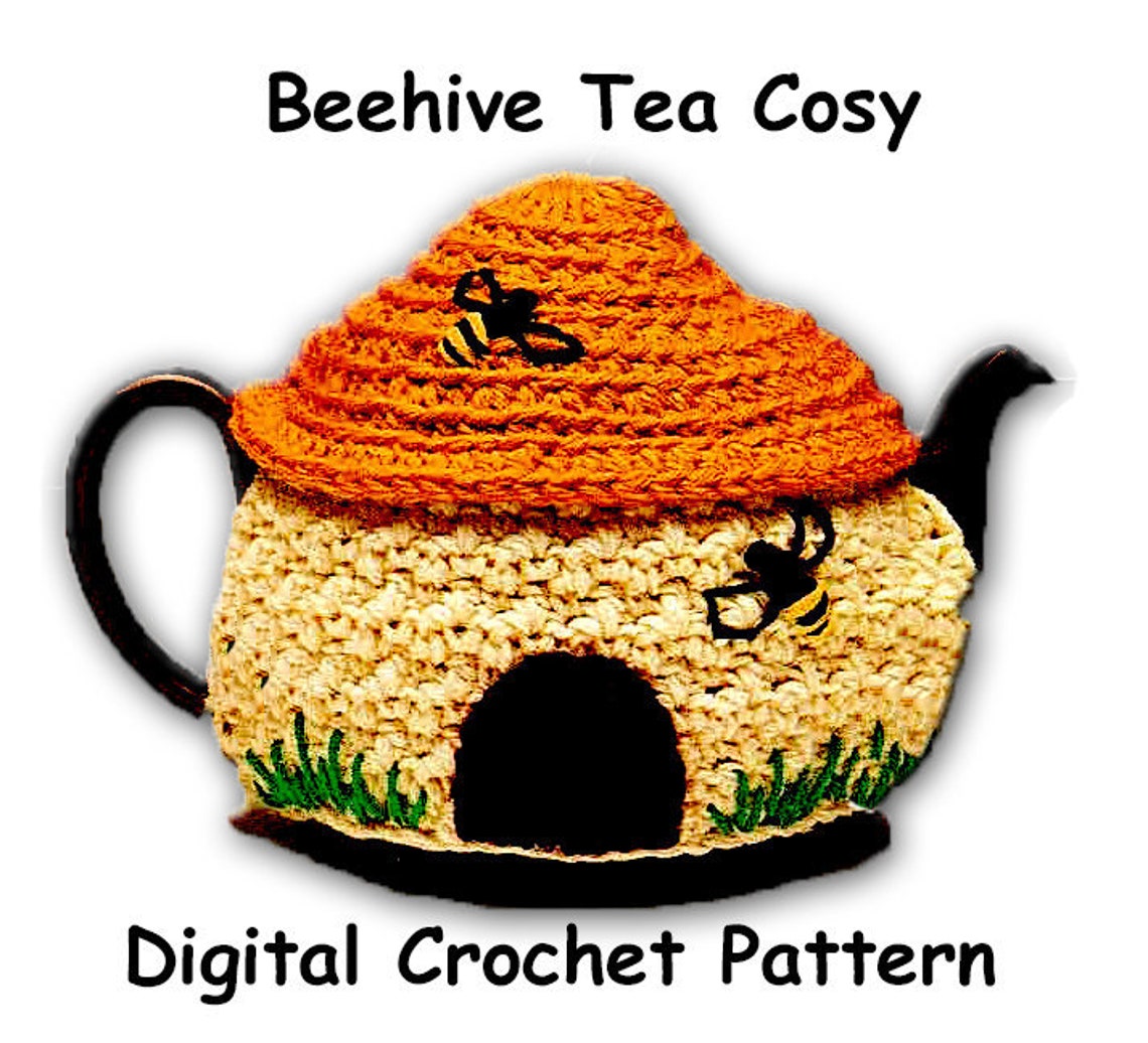 Beehive Tea Cosy Crochet Pattern Handmade Gift Beehive Etsy