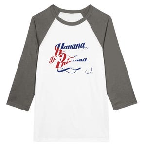 Unisex 3/4 sleeve Raglan T-shirt