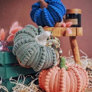 Crochet Pumpkin PATTERN. DIY Tutorial Ideas Step-by-Step. US English Digital pdf image 4