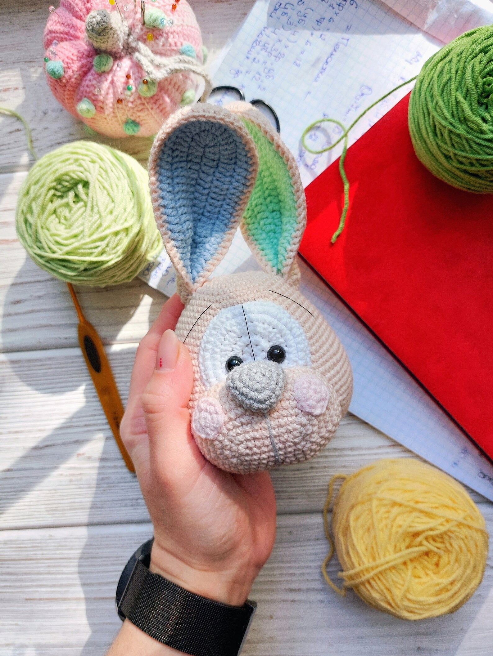 Adorable Bunny Crochet Pattern Easy Amigurumi Rabbit Tutorial in US ...