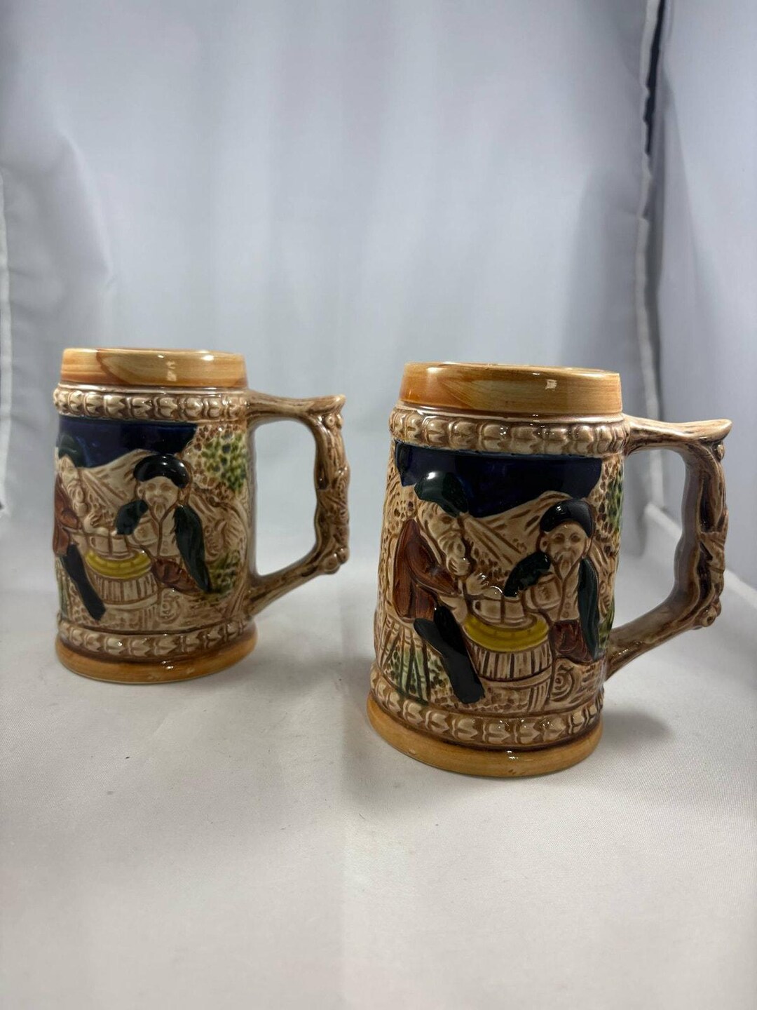 【美品】ジョッキ　ドイツ　金属　置物　インテリア　工芸品　美術品　A3169 il_1080xN.7654220434_9dwk.jpg