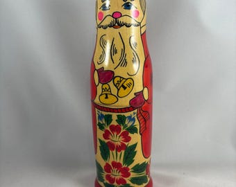 花瓶 ブラウン 共箱付き】 1944年 ローズビル陶器 ブラウンクレマチス扇型ハンドル花瓶 #387-7