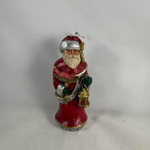 Vtg Midwest Cannon Falls MCF Pam Schifferl Santa Cardinale Ornamento di Natale