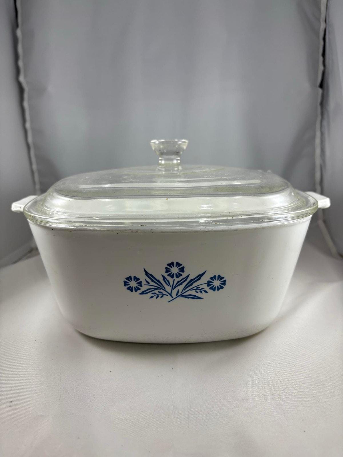 CorningWare French White Replacement Lids – 2.5Qt (FS-1-PC) & 1.5Qt (F-5-PC) – BPA-Free Plastic, Made In USA