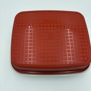 Vtg Tupperware Meat Marinating Keeper Contianer #1294-5
