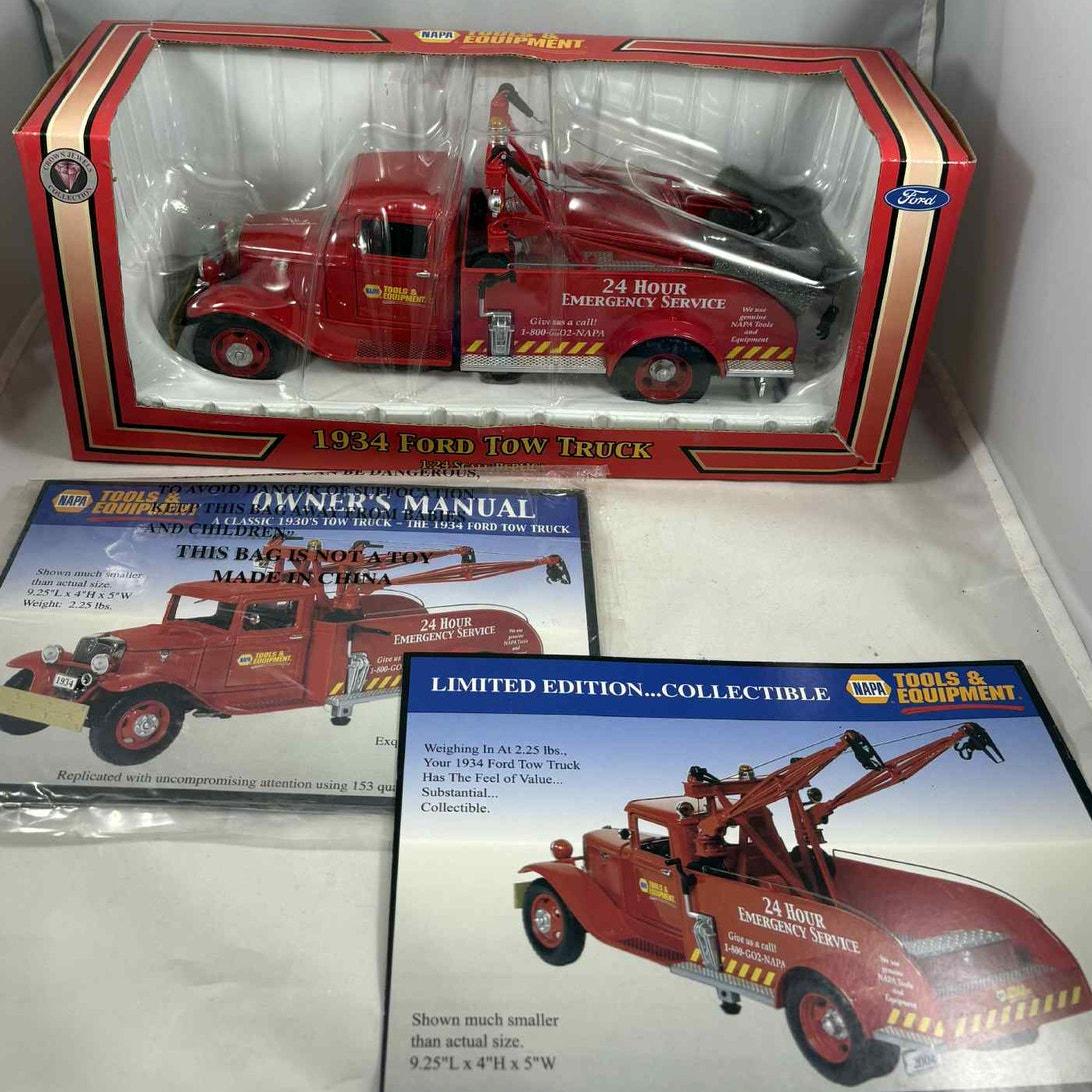 NAPA Ltd Edition Red 1934 Ford Tow Truck Die-cast Replica 1:24 Scale Bank  NIB - Etsy New Zealand, image size:1092x1092