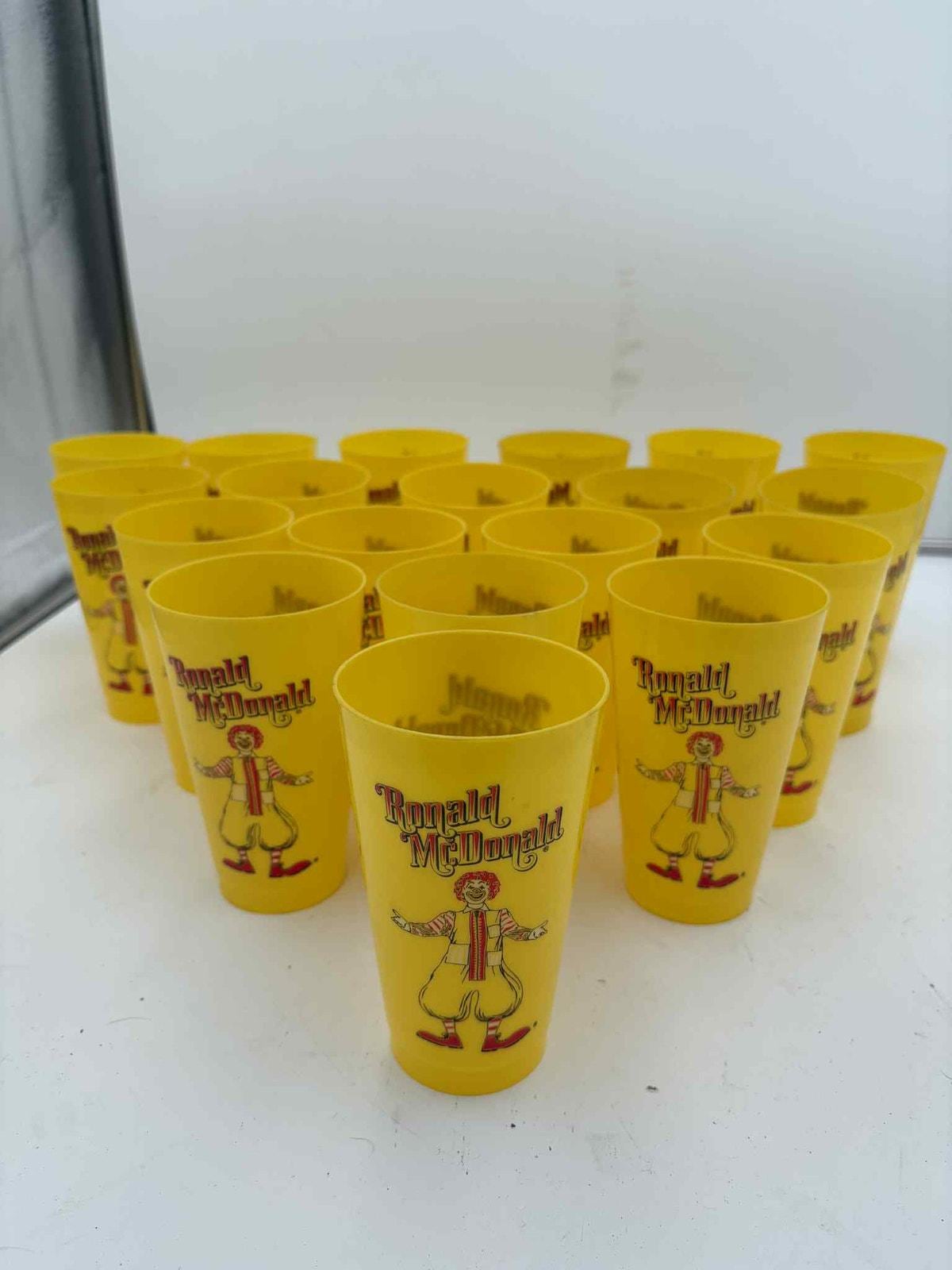 Vtg 1960s-1970s Promotional Ronald Mcdonald Plastic Yellow Cup - Etsy