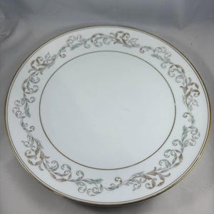Vtg Noritake China Japan Stanwyck #5818 Dinner Plate Marked on Bottom