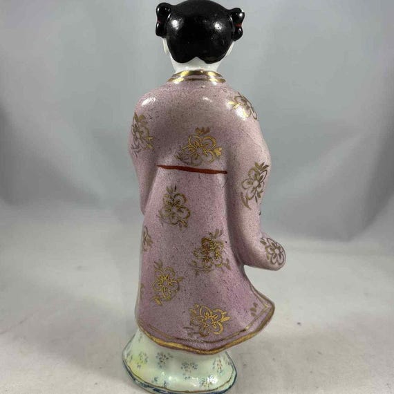 Chinese Figurine of Lan Caihe Ba Xien 1 of 8 Immortals in Chinese