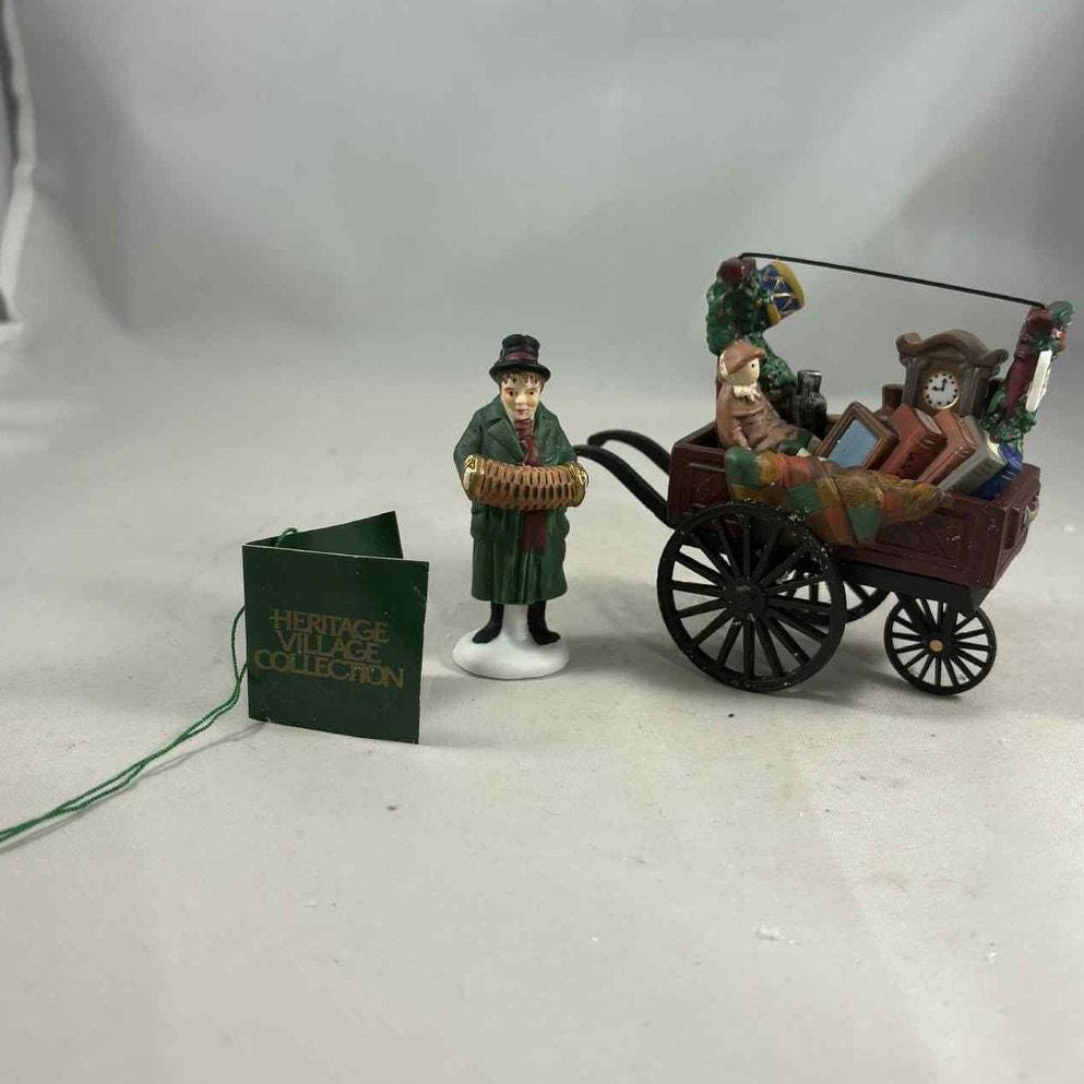 Department 56 Heritage Village Chelsea Market Curiosities Monger