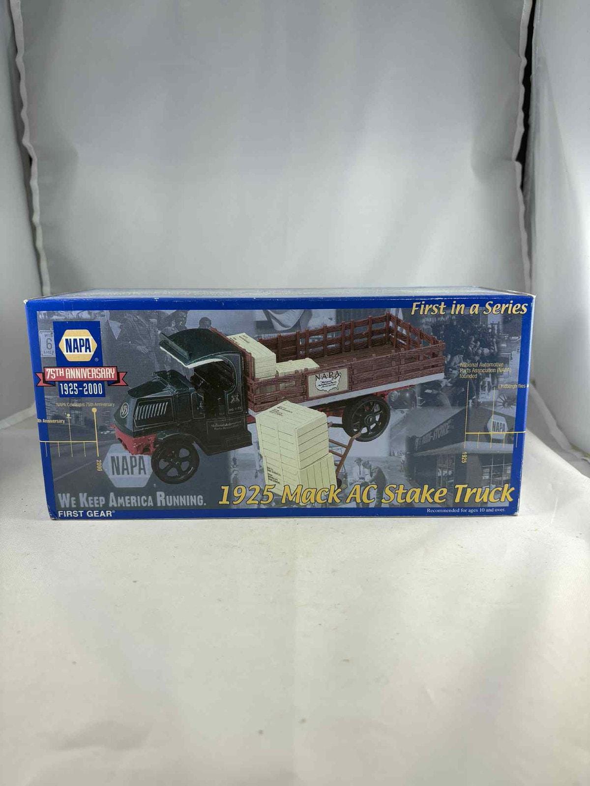 First Gear NAPA 75th Anniversary 1925 Mack AC Stake Truck Die-cast