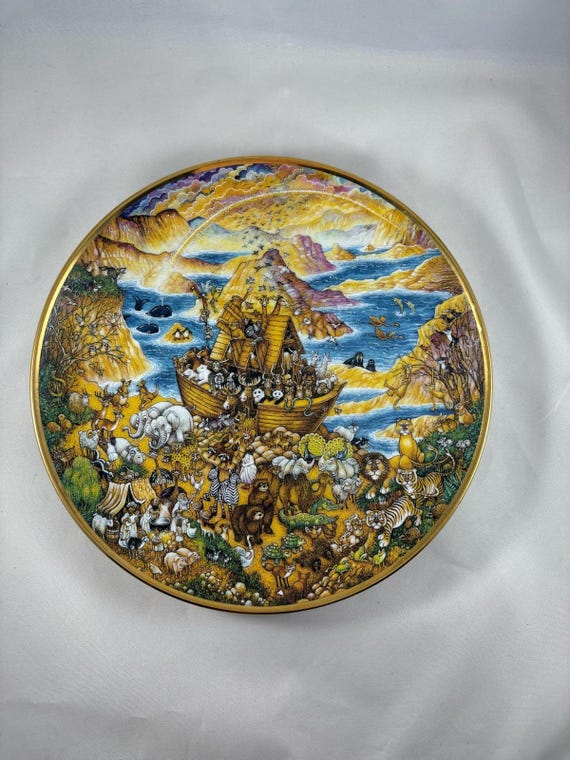 1991 Franklin Mint Two by Two by Bill Bell Ltd Edition #U6347