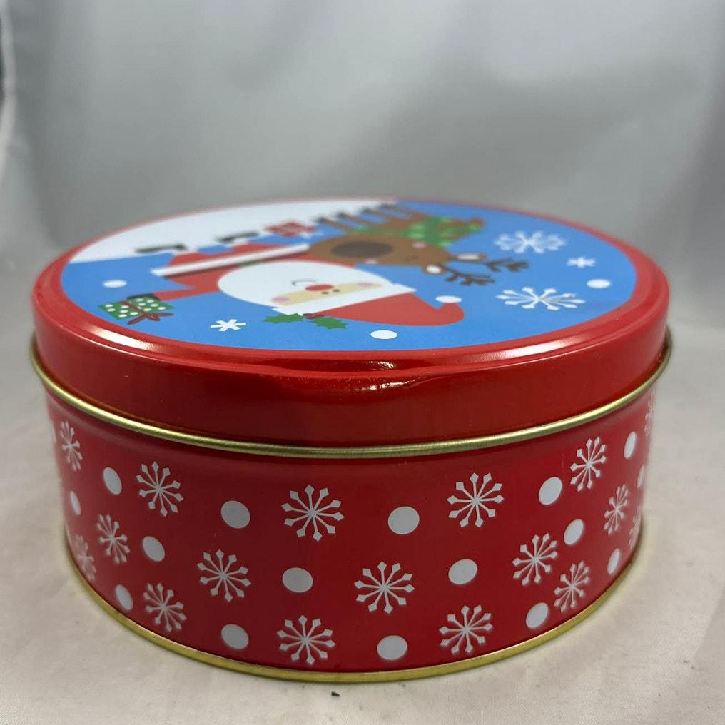 Produktbild von Weihnachtsbaum-Süßigkeitendose Aus Zinn – Dekorative Aufbewahrung Für Süßigkeiten, Plätzchen & Kleine Geschenke, Festliche Tischdekoration