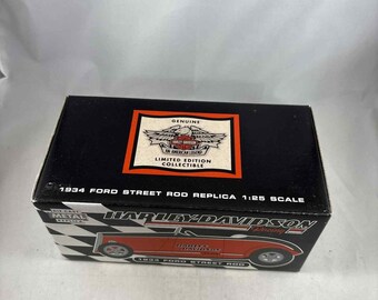 Harley Davidson Racing 1934 Ford Street Rod Coin Bank - Etsy