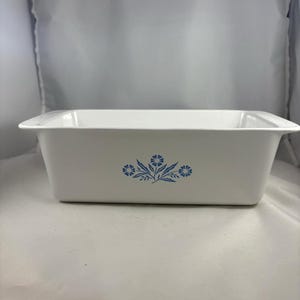 Vtg Corning Ware Bllue Cornflower 10&quot; Baking Dish P-10-B