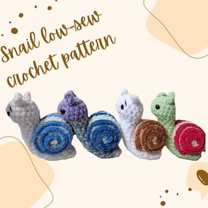 Snail Crochet Pattern (PDF Pattern)