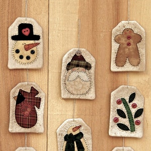 Simple Quilted Ornaments