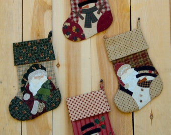 Christmas Stockings, Digital Download Pattern