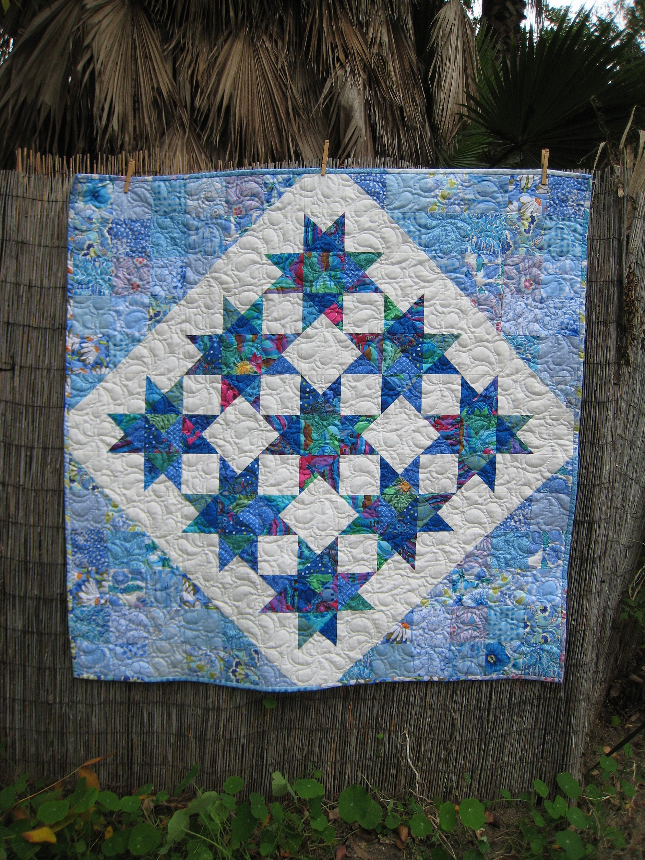 754 Stars in a Square in a Square Digital Pattern - Etsy