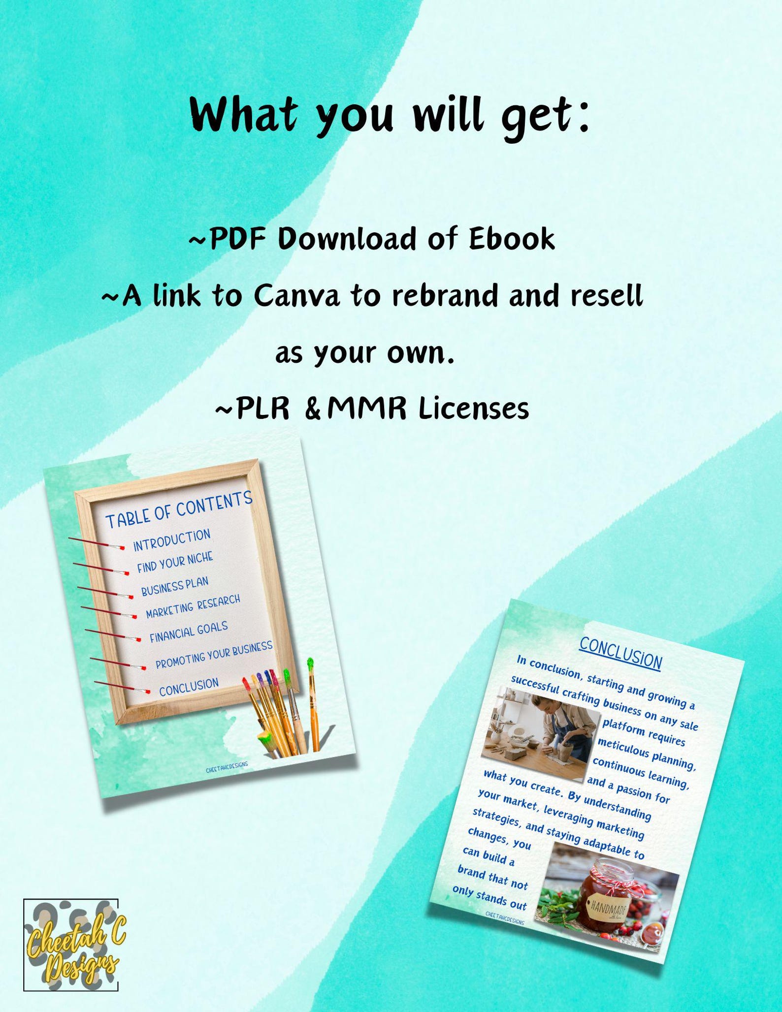 How to Start a Crafting Business Ebook //PLR MRR Included - Etsy