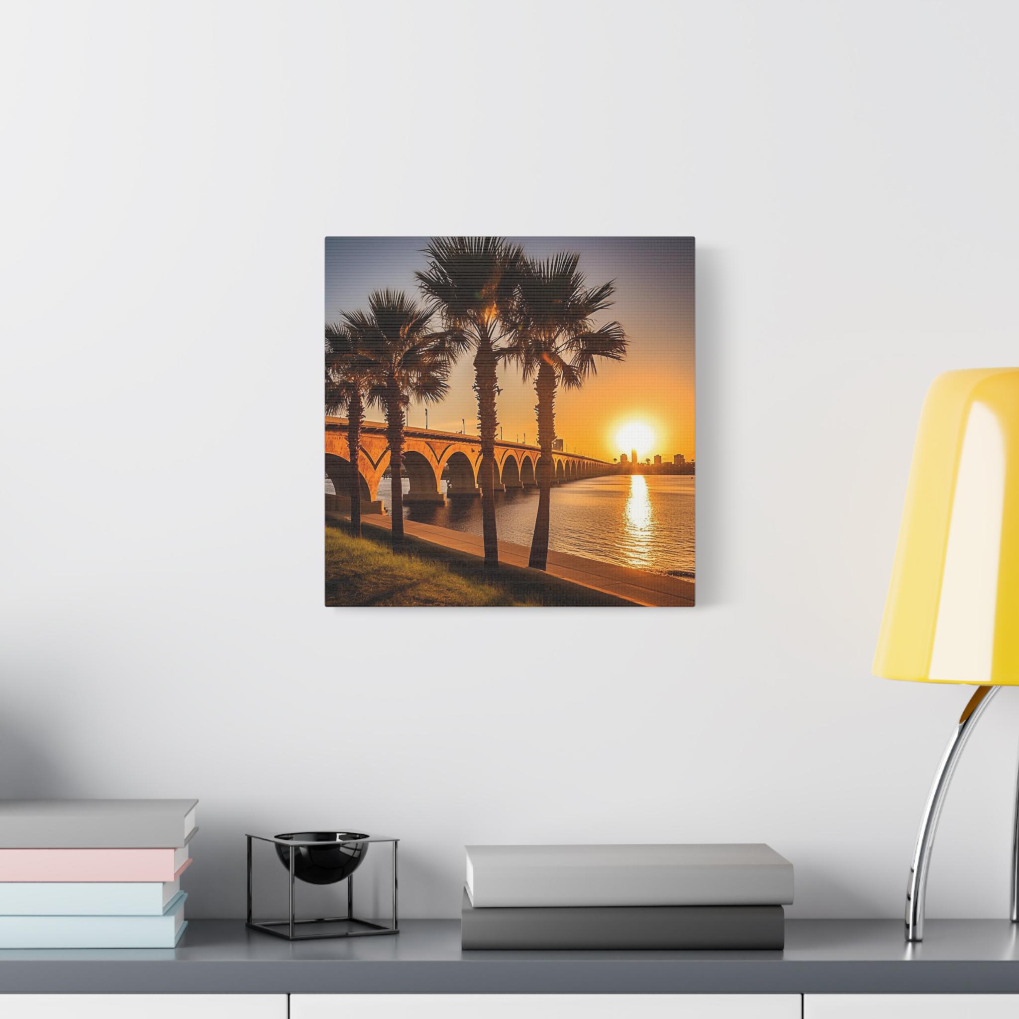 Splendor West Palm Beach Custom Ai-generated Canvas Art Tailored Sizes ...
