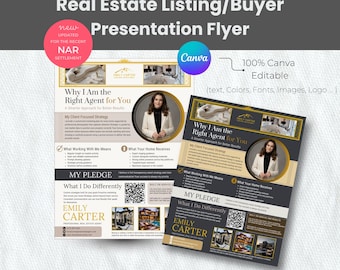 Real Estate Listing & Buyer Presentation Guide, Home Seller Presentation Guide, Home Buyer Presentation Guide, Real Estate Template Template