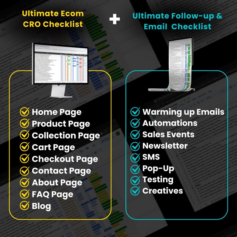 E-commerce CRO Checklist Builder: Website Conversion Optimization - Etsy