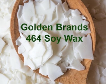 Golden Brands 464 Soy Wax Flakes - 1lb: Candle Making Supplies