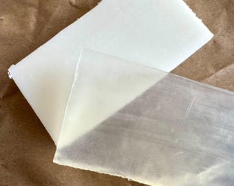 Melt and Pour Soap Base Set: Clear Glycerin & Goat Milk (2 lbs)