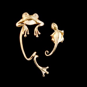 EAR CUFF SPECIAL Frog and Gecko Ear Cuff Combo - Buy 2 Get 1 Ear Cuff Free - Frog Jewelry Gecko Jewelry - Frog Ear Cuff Gecko Ear Cuff