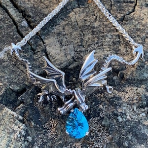 Dragon Necklace, for Women, Game of Thrones Inspired, Mother of