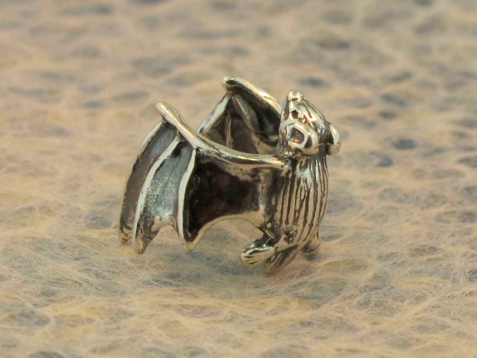 Bat Ear Cuff Silver Bat Ear Wrap Silver Ear Cuff Bat Jewelry Etsy