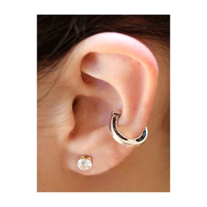 Horseshoe Ear Cuff Horseshoe Jewelry Horseshoe Earring Good Luck Horseshoe Ear Cuff Silver Horseshoe Cartilage Cuff Helix Cuff