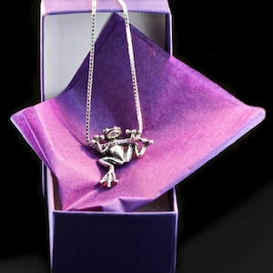 Frog Earrings and Necklace Jewelry Set Silver Frog Necklace Frog Charm Frog Earrings Frog Gift Jewelry Set Jewelry Sale Frog Gift for Her