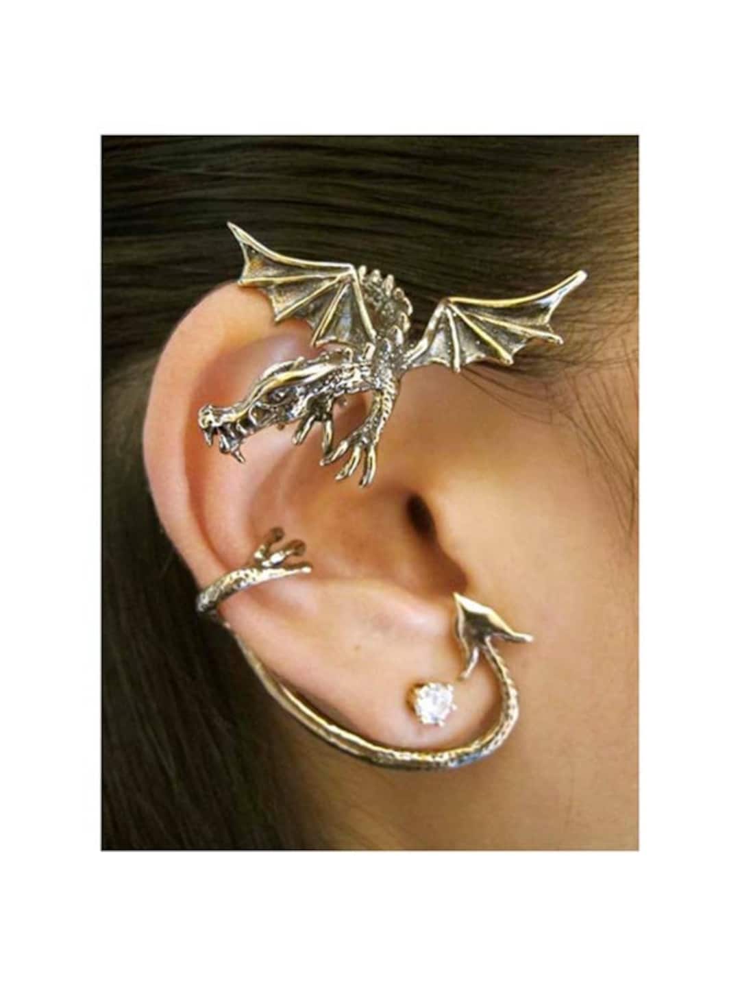 Dragon Ear Wrap Dragon Ear Cuff Dragon Earring Game of Thrones Etsy