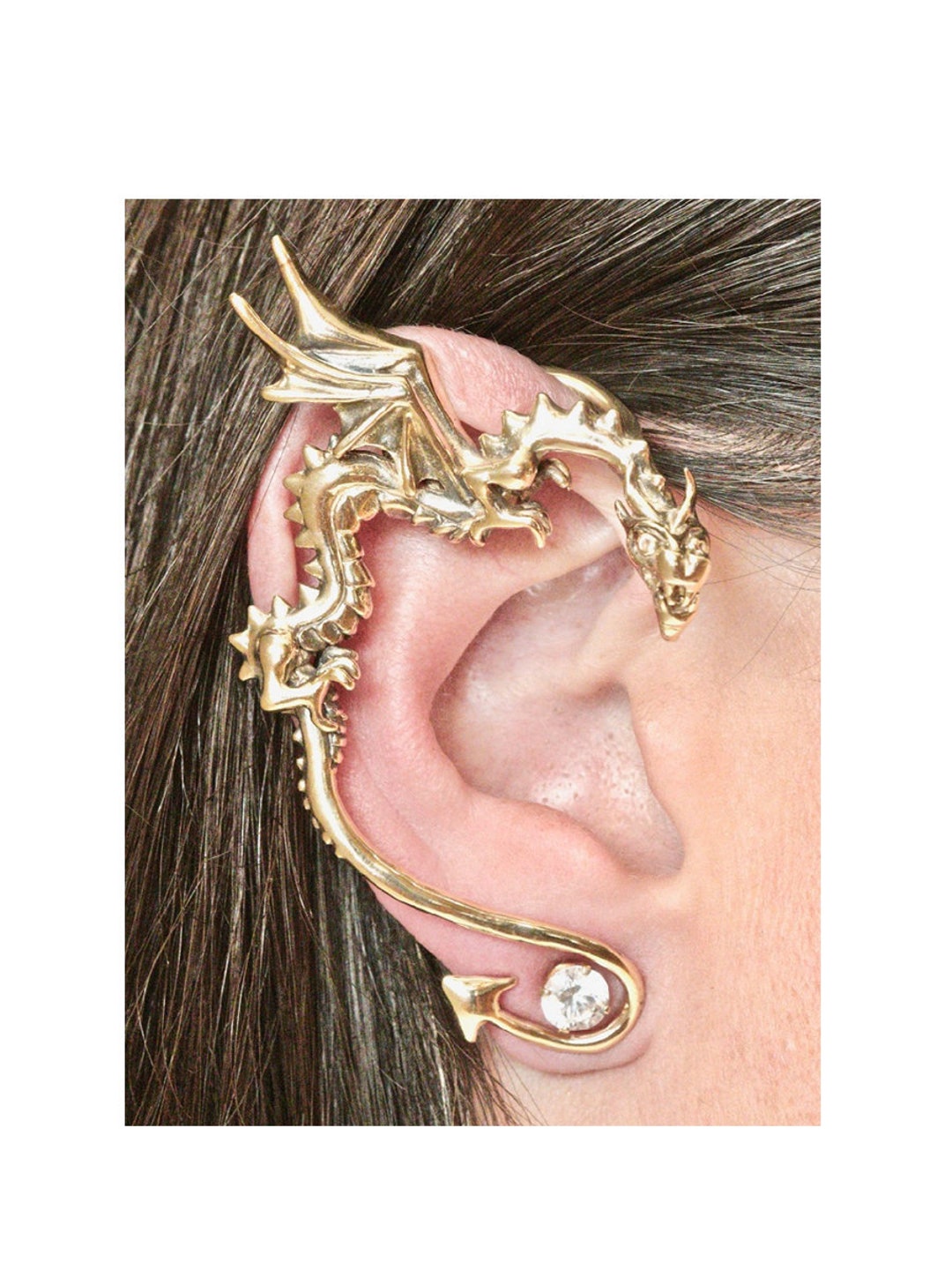 Dragon wrap around earring Clearance
