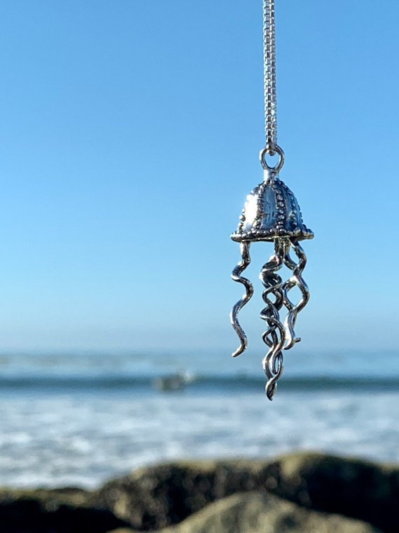 Jellyfish Beads, Jelly Fish Bead, Marine Life Jewellery