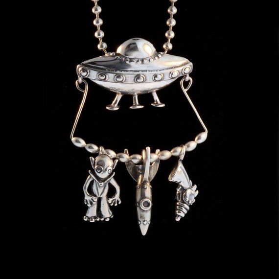 Spaceship necklace best sale