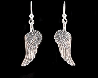 Angel Wing Earrings - Guardian Angel Wings Jewelry Angel Wing Earrings - Angel Wing Jewelry - Silver Wings Valentines Day Gift Gift For Her