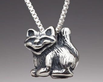 Alice - breloque chat du Cheshire - argent sterling - bijoux sur le thème des livres de contes