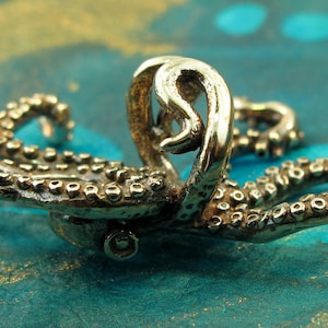 Bronze Krake Ohr Manschette Krake Ohrring Krake Schmuck Tentakel Ohrring Tentakel Schmuck Weihnachten Geschenk Strumpf Stuffer Kraken Schmuck Bild 2