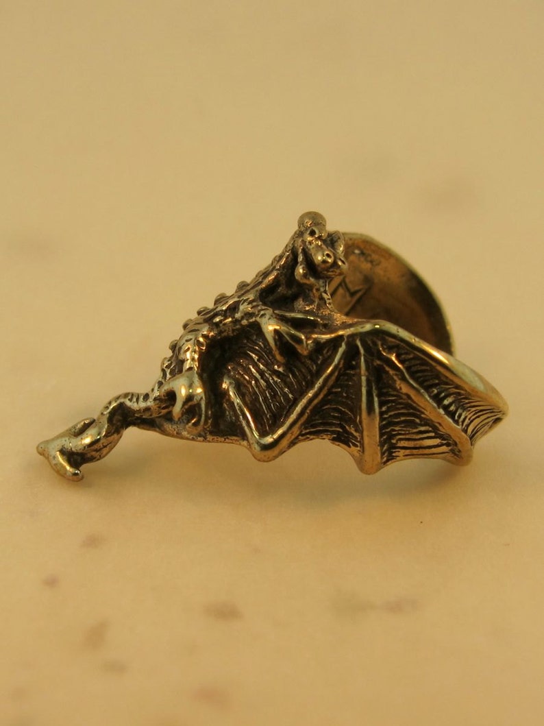 Dragon Ear Cuff Bronze Dragon Chevron Dragon Earring Dragon Etsy