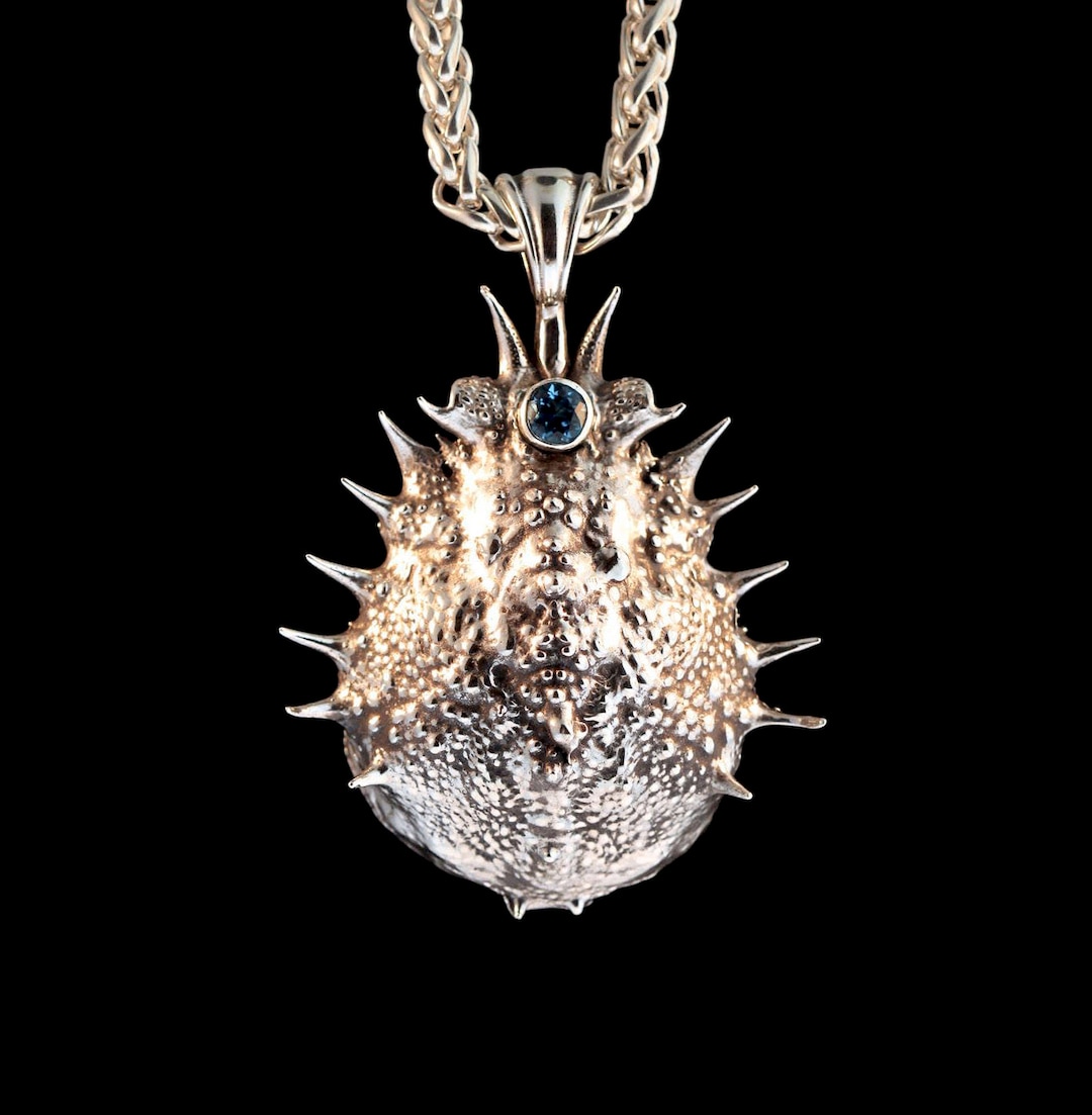 Crab Jewelry Crab Pendant Gemstone Crab Shell Seashell Necklace Beach