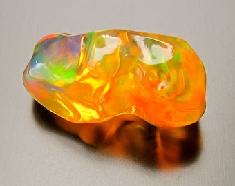 Mystic Sunset - Mexican Fire Opal - 7 ct
