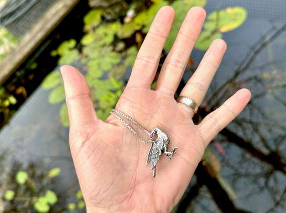 シルバーブレスレット GARNET CROW アクセサリー Eir Raven Necklace – Celtic Crystal Design Jewelry