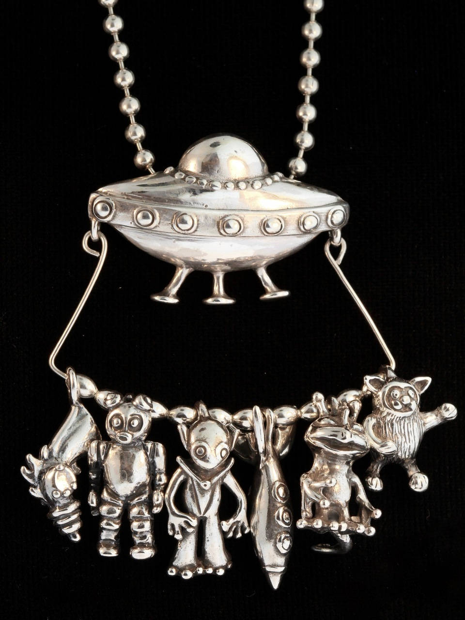 UFO Pendant Spaceship Charms Martian Jewelry Flying Saucer Necklace Martian  Spaceship Rocket Necklace Space Jewelry UFO Jewelry - Etsy